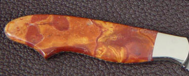 Wonderstone Jasper, like Starburst Jasper above, is actually a rhyolite rock of volcanic origin