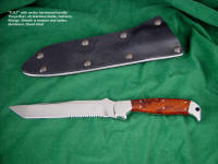 PJLT in Thuya Burl exotic hardwood handle, mirror finish